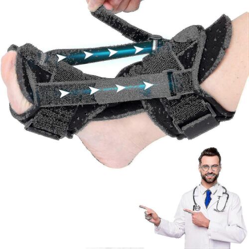Fasciite Plantaire Nuit, Support De Fasciite Plantaire, Attelle De Pied De Cheville, Chute De Pied, Tendon D'achille