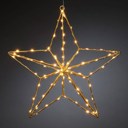 Lampe Décorative Led Étoile DOr 37x36 Cm
