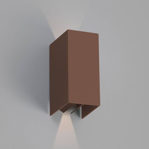 Applique D'extérieur Led Blind, Brun Rouille