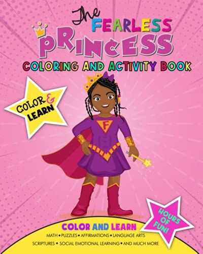 The Fearless Princess Coloring And Activity Book