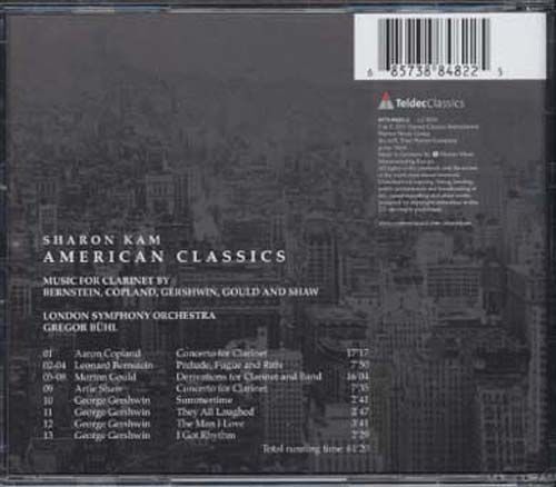 American Classics : La Clarinette De Bernstein, Copland, Gershwin, Gould Kam, Clarinette