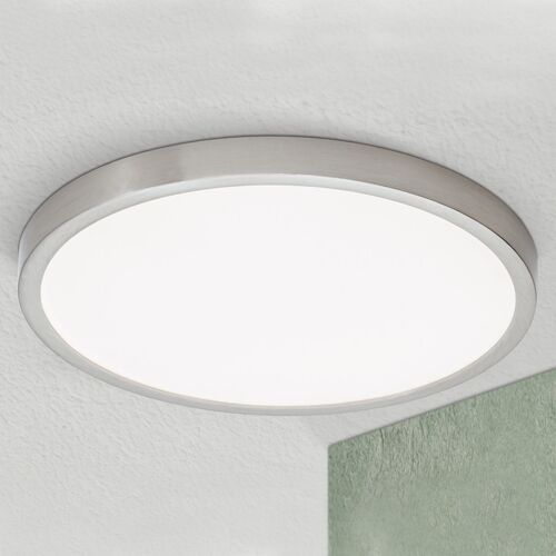 Plafonnier Led Vika, Rond, Titane Mat, Ø 30 Cm