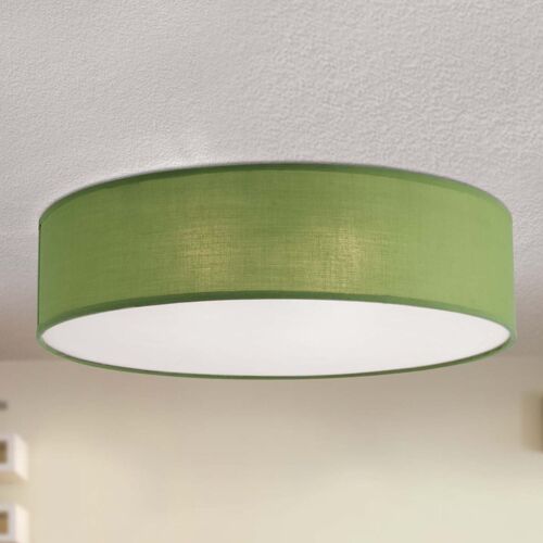 Plafonnier Textile Vert Jitendra