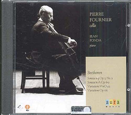 Sonates Pour Violoncelle Et Piano Nos. 2 & 3, Variations Fournier, Violoncelle & Fonda, Piano