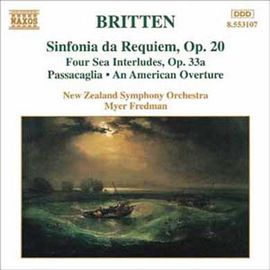 Sinfonia Da Requiem, Sea Interludes New Zealand Symph.