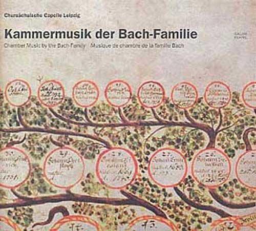 Famille Bach : Musique De Chambre De J.B., J.S, J.C., C.P.E. & W.F.Chursähsische Capelle Leipzig