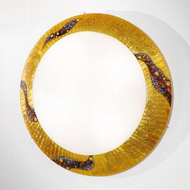 Kolarz Serena Kiss Gold Applique 24 Ct, Ø 50 Cm