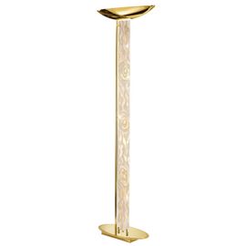 Lampadaire Delphi Doré À L'or 24 Carats