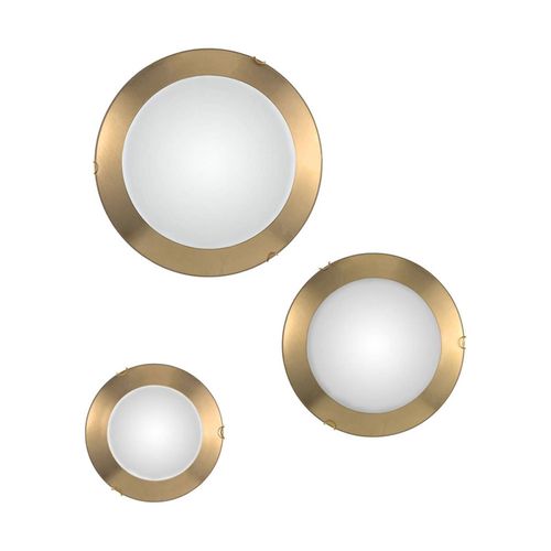 Applique Moon Leaf, Dorée, Ø 50 Cm