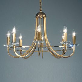 Kolarz Imperial Lustre, Laiton, À 8 Lampes