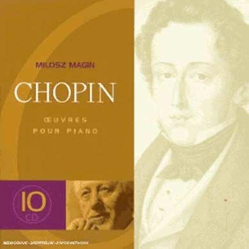 Concertos Pour Piano Et Orchestre No. 1, Valses, Berceuse, Boléro. Barcarolle, Etudes Opus 10 Et 25, Les Nocturnes, 4 Scherzos, Les 3 Sonates, 6 Polonaises, Polonaise-Fantaisie, 3 Rondos...