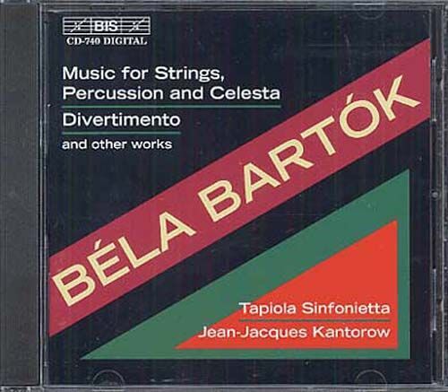 Musique Pour Cordes, Perc. & Celesta, Divertimento, Danses Tapiola Sinfonietta