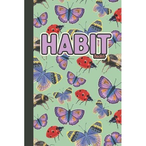 Habit Tracker: Butterfly Gifts For Women Under 10 Dollars, 8.5x11 Habitude Journal