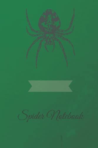 Spider Notebook: 140 Pages - Graph Paper - Spider Themed Notebook / Journal / Notepad