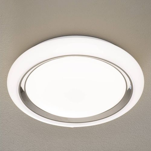 Eglo Connect Capasso-C Plafonnier Led Blanc Chromé