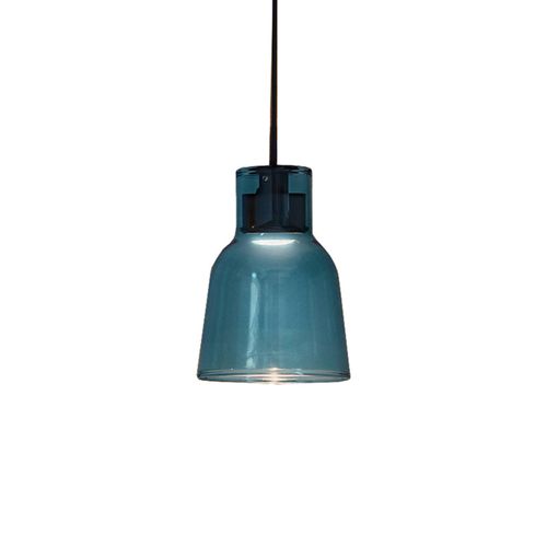 Bover Drip S/01l Suspension Led En Verre, Bleue