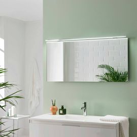 Applique Pour Miroir Led Esther 2, Chromée, 120 Cm
