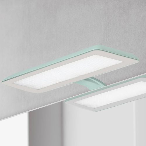 Applique Miroir Led Nikita Aigue-Marine/Gris Acier