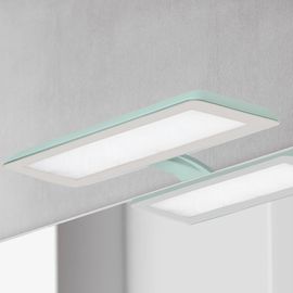 Applique Miroir Led Nikita Aigue-Marine/Gris Acier
