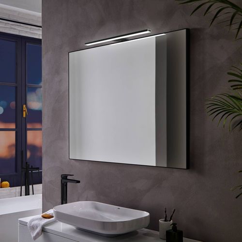 Applique Pour Miroir Led Esther 2, Noir Mat 50 Cm