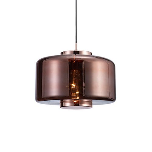 Suspension Jarras En Verre Ø 40 Cm, Cuivre