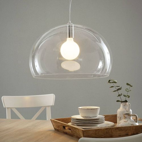 Kartell Fl/Y Suspension Led, Transparent