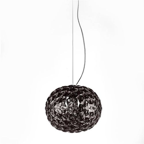 Suspension Led De Designer Gris Fumée Planet