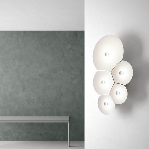 Luceplan Bulbullia Applique Led À 5 Lampes