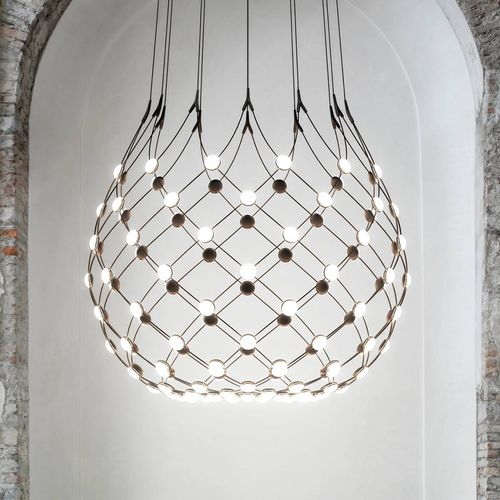Luceplan Mesh Suspension Ø 100 Cm Wireless 2 M