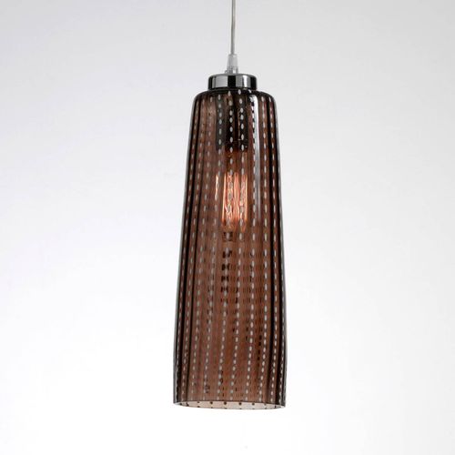 Suspension En Verre Perle, Gris