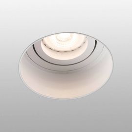 Spot Encastré Hyde 1 Lampe Rond Inclinable Blanc