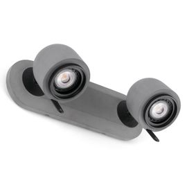 Spot Mural En Béton Stone Tendance - 2 Lampes