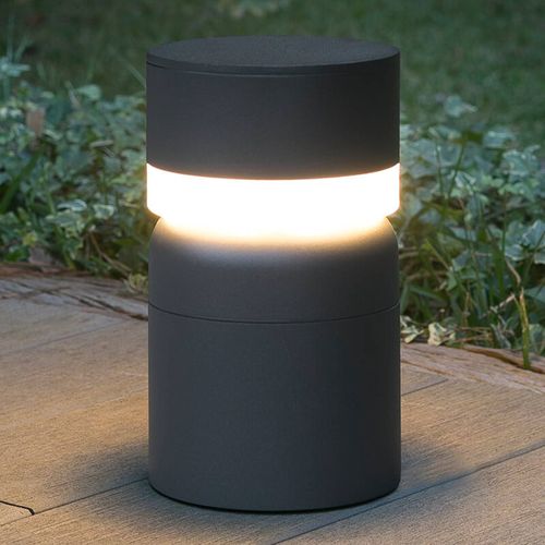 Potelet Led Sete, Gris Foncé