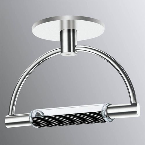 Plafonnier Led Gradi Dimmable, Finition Chromée