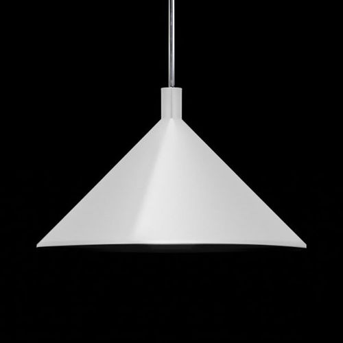Martinelli Luce Cono Suspension Blanche, Ø 45 Cm