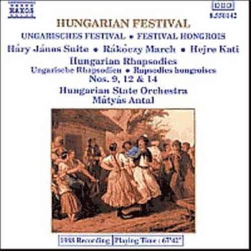 Festival Hongrois : Kodaly, Liszt, Hubay Orch. Nat. Hongrois