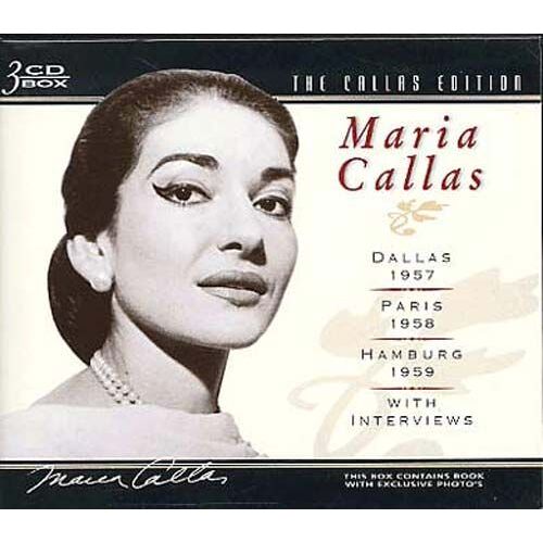 Edition Callas Vol. 2 : Dallas 1957 - Paris 1958 - Hamnourg 1959 - Interviews