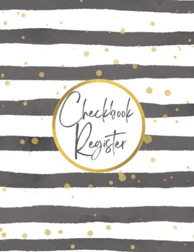 Checkbook Register: Simple Accounting Ledger Book. This Transaction Register Can Be Used As Check Registers For Personal Check Book Or For Business Transaction Tracking