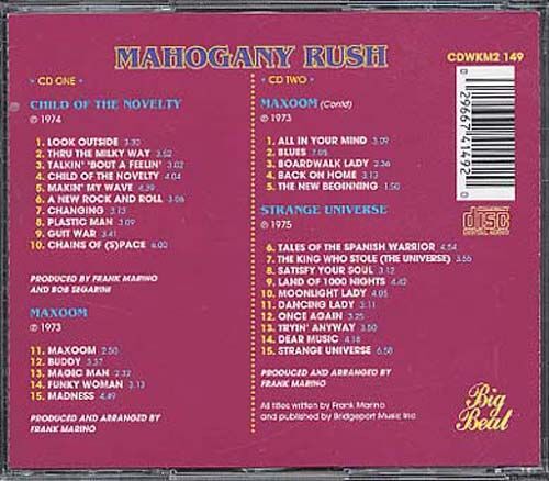 Child Of The Novelty/Maxoom/Strange Universe