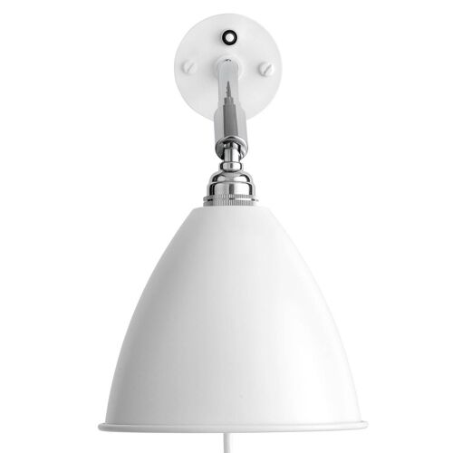 Gubi Bestlite Bl7 Applique Chromée/Blanche