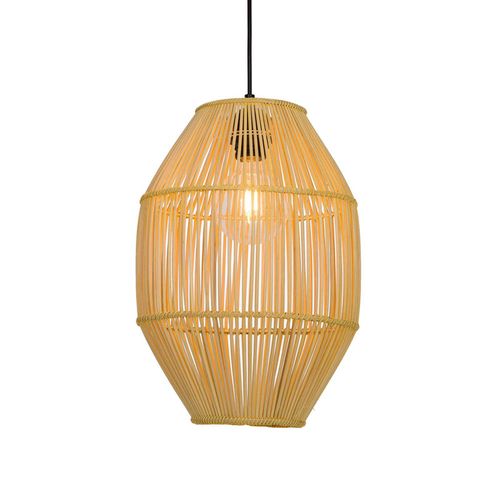 Suspension Anteo En Rotin, Ovale Haut