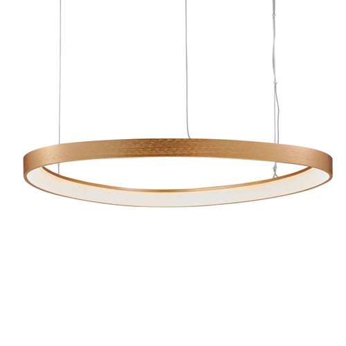 Suspension Led Loop, Dorée, Ø 60 Cm