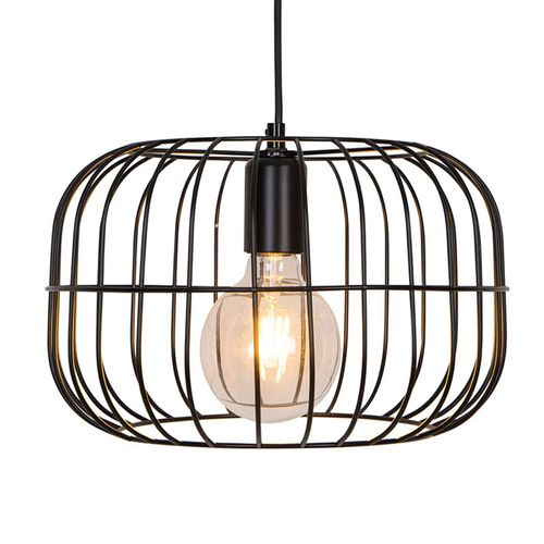 Suspension Zenith En Forme De Cage, Noire