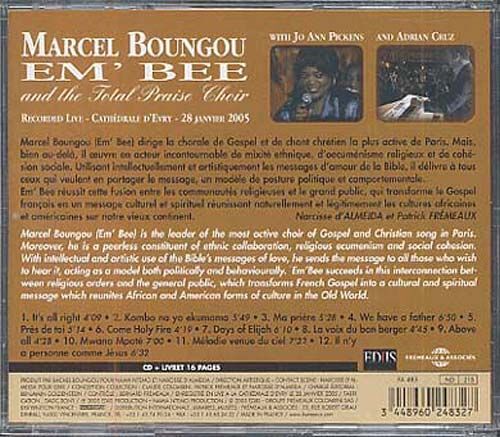 Recorded Live - Cathédrale D'evry - 28 Janvier 2005