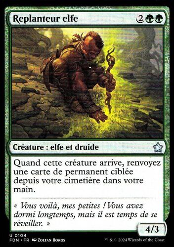 Replanteur Elfe - Magic - Fondations Vf - U - 104