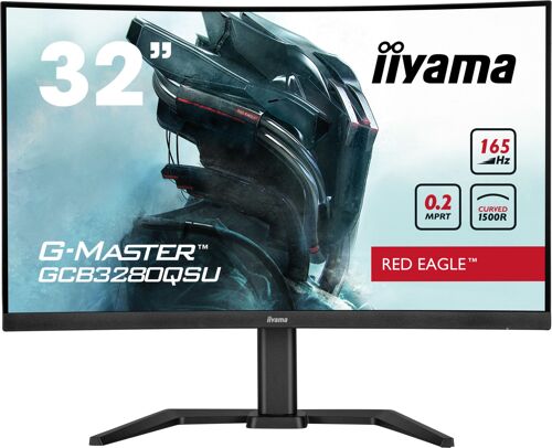 Ecran PC iiyama G-MASTER GCB3280QSU-B1 31.5" 2560 x 1440 LED Noir