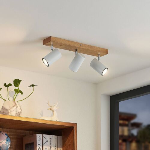 Lindby Maniva Spot Pour Plafond, À 3 Lampes, Blanc