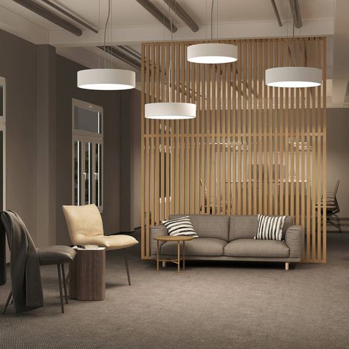 Arcchio Noabelle Suspension Led, Blanche, 40 Cm