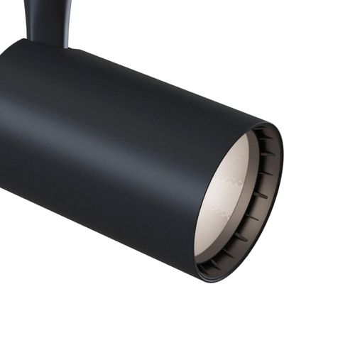Spot Monophasé Track Led 3 000 K 6 W, Noir