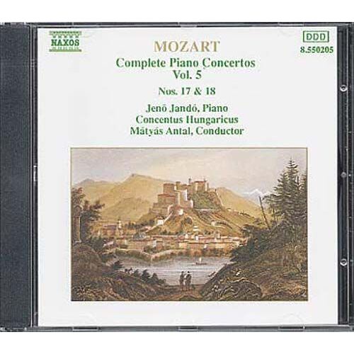 Concertos Pour Piano Nos. 17 & 18 Jando, Piano